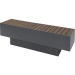 246-0220 茶屋のベンチ サイズD×W×H mm ：400×1500×450 重量 kg ：41 アズワン