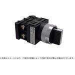 A25SK31010C:702 Φ25キー付形 3ノッチ セレクタスイッチ 手動復帰金属リング マルヤス電業