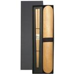 800949 ブナ箸・箸箱セット 21cm 折箱入 丸十