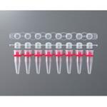 PCR-8SPT-D-2-PPCP PCR用8連チューブ ドームキャップセット 0.2mL 120個セット入 AGB