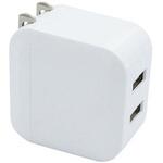 2.4A 2ポート自動識別ACアダプタUSB充電器 ウィキャン