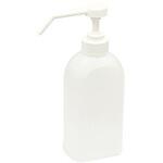 119-0150885 ポンプボトル500ml シャワーノズル付 ナチュラル オーバル型 アズワン