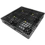 JK-RP-1111-BK 樹脂パレット JK-RP-1111 黒 J&T環境