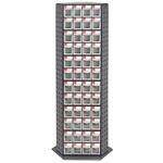RFO-8144 三面回転式パーツ整理棚 引出し144個 シューター