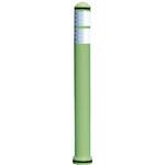 DK-7DS-BG80 ウレタン樹脂弾性車止めDK-7 ベージュ 固定式 アズワン