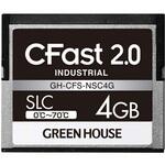 GH-CFS-NSC4G CFast2.0 SLC 0度～70度 4GB 3年保証 グリーンハウス