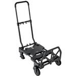 F-CART2X4BK フラットカートツーバイフォー ブラック W640×D385 花岡車輌