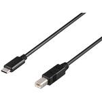 BU2CB05BK USB2.0ケーブル C-B 0.5m ブラック BUFFALO(バッファロー)