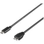 BU3CMB10BK USB3.2 Gen2 ケーブル C-microB 1m ブラック BUFFALO(バッファロー)
