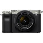 ILCE-7CL/S デジタル一眼カメラ α7C ズームレンズキット シルバー Eマウント SONY