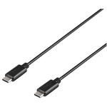 BU2CC15BK USB2.0ケーブル C-C 1.5m ブラック BUFFALO(バッファロー)