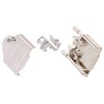 MHDTZK9-RA-HI-K MH Connectors D-Sub バックシェエル MHDTZK-RA シリーズ 9 極 E， シルバー， MHDTZK9-RA-HI-K MH CONNECTORS