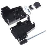 MHDSSK-P-9-L-K MH Connectors D-Sub バックシェエル MHDSSK-T/P シリーズ 9 極 E， 黒， MHDSSK-P-9-L-K MH CONNECTORS