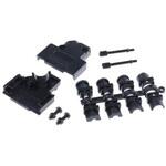 MHD45PPK15-K MH Connectors D-Sub バックシェエル MHD45PPK シリーズ 15 極 A， 黒， MHD45PPK15-K MH CONNECTORS