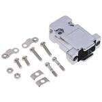 MHCCOV-9SC-MP MH Connectors D-Sub バックシェエル MHCCOV-MP シリーズ 9 極 E， シルバー， MHCCOV-9SC-MP MH CONNECTORS