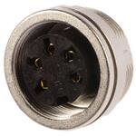 KFV 50/6 Lumberg DINソケット 5極 メス パネルマウント LUMBERG