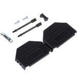MHDPPK25-K MH Connectors D-Sub バックシェエル MHDPPK-SLIM シリーズ 25 極 B， 黒， MHDPPK25-K MH CONNECTORS