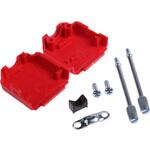 MHDPPK9-R-K MH Connectors D-Sub バックシェエル MHDPPK-SLIM シリーズ 9 極 E， 赤， MHDPPK9-R-K MH CONNECTORS