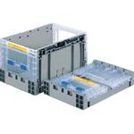 55676000GLTM オリコンラック TPO-343T 短側扉あり ライトグレー/透明 アズワン