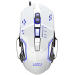 L-MSG6-W ゲーミングマウス 6ボタン ホワイト 10個セット Lazos