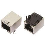 MHRJJ88NFRAS MH Connectors RJ45 モジュラーコネクタ， メス， RJ45コネクタ， MHRJJ88NFRAS MH CONNECTORS