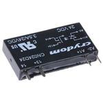 CN024D24 Sensata Crydom ソリッドステートリレー 最大負荷電流:3.5 A 最大負荷電圧:24 V dc 基板実装， CN024D24 Sensata / Crydom