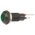 612-324-21 Marl パイロットランプ， 12V dc， 緑， 実装ホールサイズ:6.4mm， 612-324-21 MARL