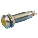 524-521-22 Marl パイロットランプ， 24V dc， 黄， 実装ホールサイズ:8.1mm， 524-521-22 MARL