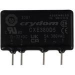 CXE380D5 Sensata Crydom ソリッドステートリレー 最大負荷電流:5 A 最大負荷電圧:530 V ac 基板実装， CXE380D5 Sensata / Crydom