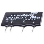 CMXE60D10 Sensata Crydom ソリッドステートリレー 最大負荷電流:10 A 最大負荷電圧:60 V dc 基板実装， CMXE60D10 Sensata / Crydom