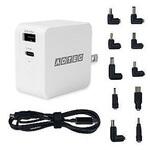 APD-A065AC-WM-WH PD充電器 65W ホワイト/マルチプラグケーブルセット アドテック