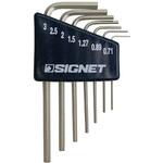 35060 ホルダー付六角棒レンチ7本セット 0.71-3mm SIGNET(シグネット)