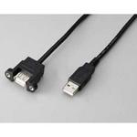 通信延長ケーブルUSB2.0用パネルマウントタイプ SUS(エスユーエス)