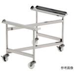 PZ-50D-450H ステンレスZ型キャリー SUS75Φナイロン車2J2JS 710×475×450 テックサス(旧：本庄厨房機器製作所)
