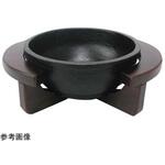 A-16(16cm) アサヒ 鉄焼ビビンバ鍋 木枠付 0.6L 旭