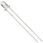 151033YS03000 Wurth Elektronik LED， 黄， スルーホール実装， 3 mm 砲弾型 (T-1)， 151033YS03000 WURTH ELEKTRONIK