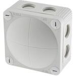 COMBI 308/5 WISKA ジャンクションボックス， ポリプロピレン， グレー， 85 x 85 x 51mm IP66 WISKA
