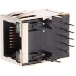7499011121A Wurth Elektronik RJ45 モジュラーコネクタ， メス， RJ45コネクタ， スルーホール実装， 7499011121A WURTH ELEKTRONIK