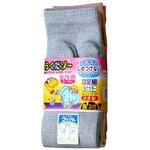 #2049-3P らくだゾー指又 モクカラー 女性用 福徳産業