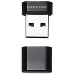 小型USB3.1 Gen1 メモリー 32GB ブラック グリーンハウス