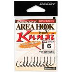 #6 NSブラック AH-5 エリアフック タイプV クナイ カツイチ