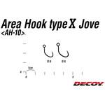 #8 マットブラック AH-10 エリアフック タイプX ジョーブ カツイチ