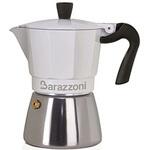 IH/直火 エスプレッソコーヒーメーカー 6カップ LA CAFFETTIERA BIANCA IBRIDA  830005106 BARAZZONI