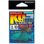 #5/0 NSブラック Worm37 キロフックナロー カツイチ
