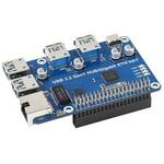 WAVESHARE-20472 Raspberry Pi用USB3.2 Gen1/GbE HAT WAVESHARE