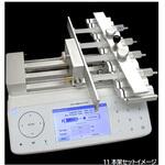 CX0715X プログラマブルシリンジポンプ ヒュージョンタッチ100X 11本架セット 注入専用、11本架、タッチパネル Chemyx