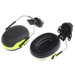 防音用イヤーマフ ヘルメット 黒 遮音値/SNR 32dB 1セット 左右 3M(スリーエム)