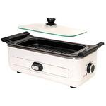 S-SLG21W 無煙で美味しい 肉と魚のWグリル サンコー(電子機器)
