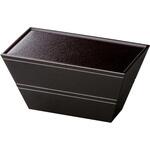 21010360 三鈴弁当 二段セット 黒タタキ 蓋SLタタキ 福井クラフト