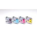 CC-BLC211-4PK LC211-4PK カラークリエーション ブラザー ブラック(顔料)、シアン、マゼンタ、イエロー(染料) 4個パック 使い切りタイプ カラークリエーション